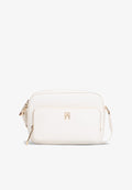 Tommy Hilfiger CROSSBODY CAMERA BAG - Cross body bag - ecru