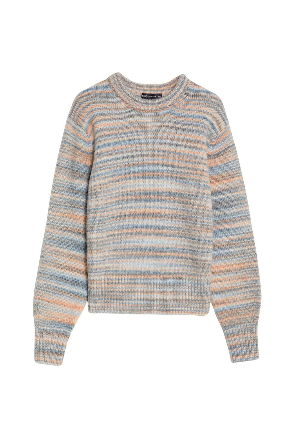 Marks & Spencer BRUSHED SPACE DYE CREW