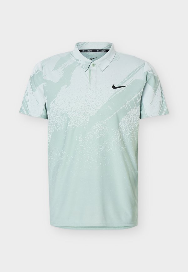 Nike Performance NIKECOURT ADVANTAGE SLAM - Polo shirt - steam/barely green/black