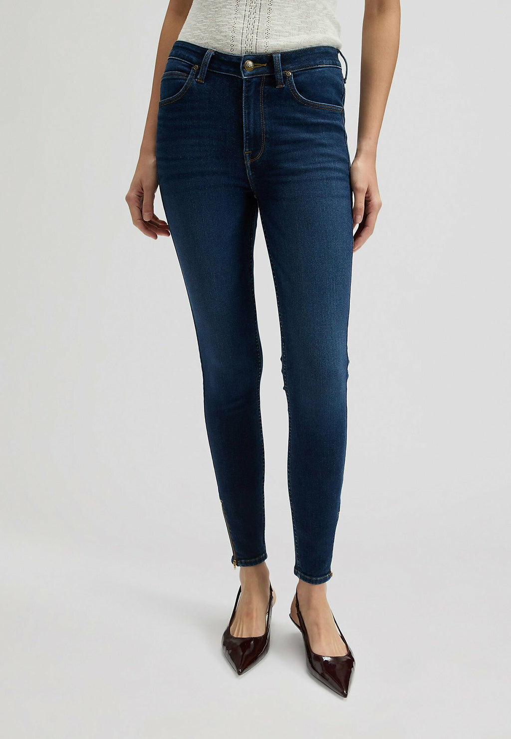 Lee 5-POCKET JEAN SCARLETT_HIGH_ZIP FOR WOMENS - SKINNY FIT