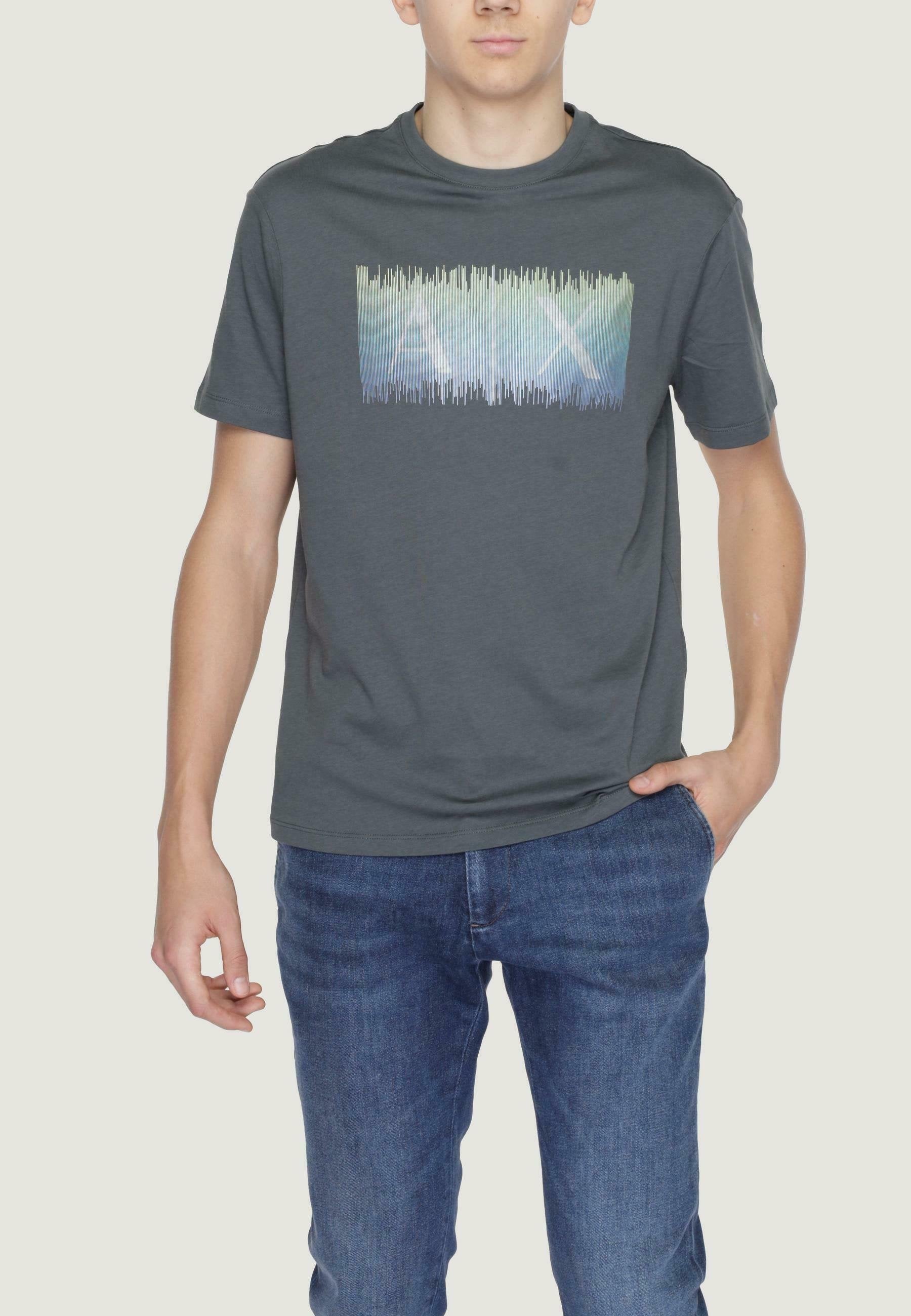 Armani Exchange T-Shirt print Media 1