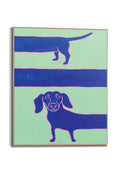 Orange Wallz LONG DACHSHUND