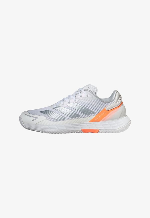 adidas Performance DEFIANT SPEED 2 - Multicourt tennis shoes - cloud white   halo blue   beam orange