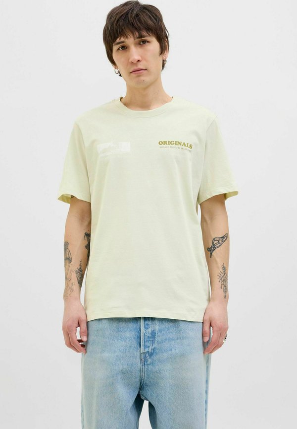Jack & Jones Printed - Print T-shirt - celadon tint