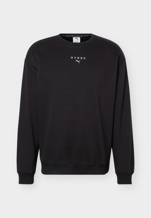 Puma X HYROX HEAVYWEIGHT CREWNECK - Sweatshirt - black