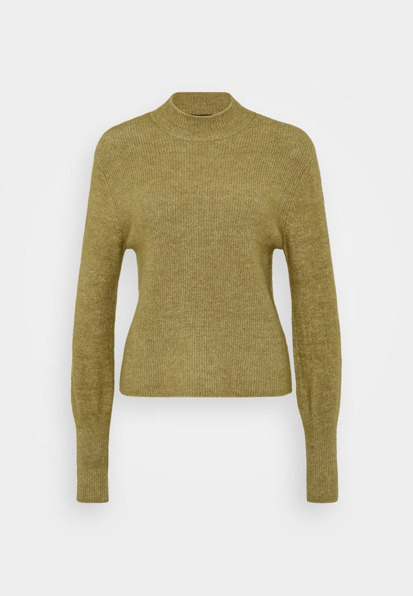 Vero Moda Petite VMPIPPA HIGHNECK - Jumper - dried herb melange
