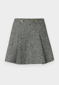 Tommy Hilfiger FESTIVE RELAXED HOUNDSTOOTH WOOL BLEND MINI SKIRT