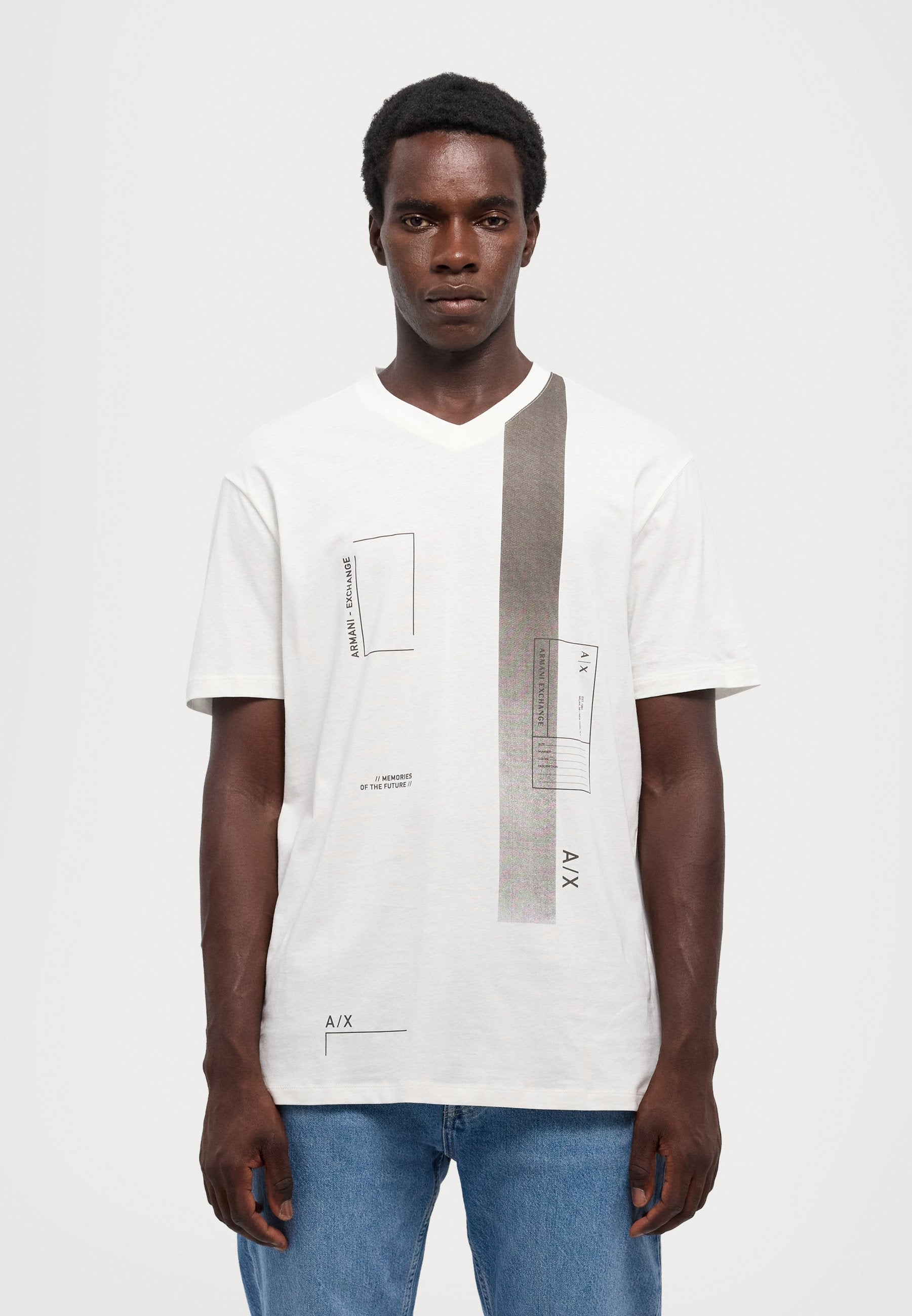 Armani Exchange T-Shirt print Media 5