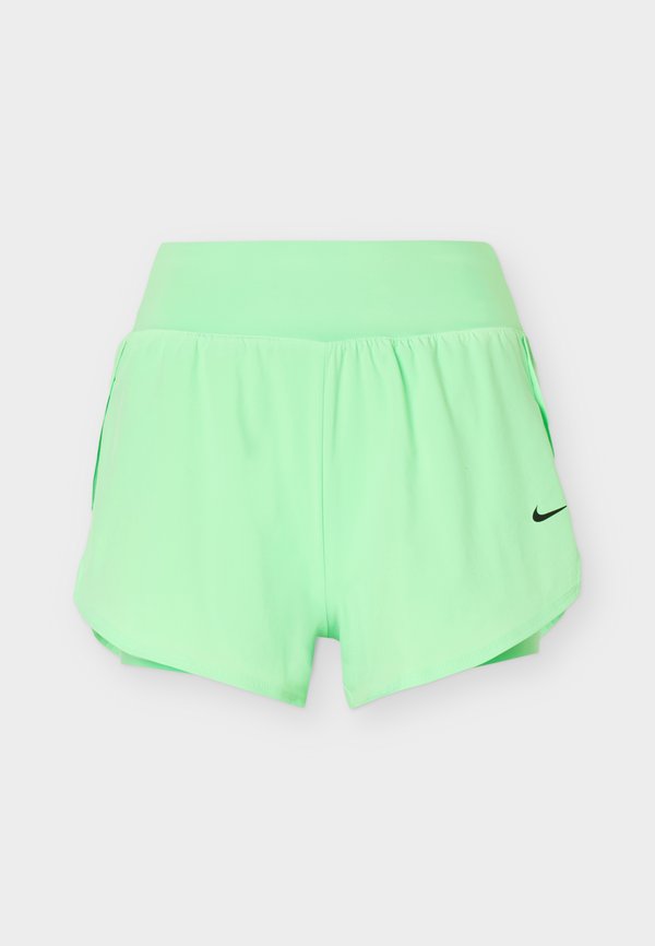 Nike Performance W NP DF SCULPT 2N1 3IN HR SHRT - 2-in-1 shorts - illusion green/black