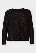 Vero Moda Curve VMCLEILANI - Jumper - black