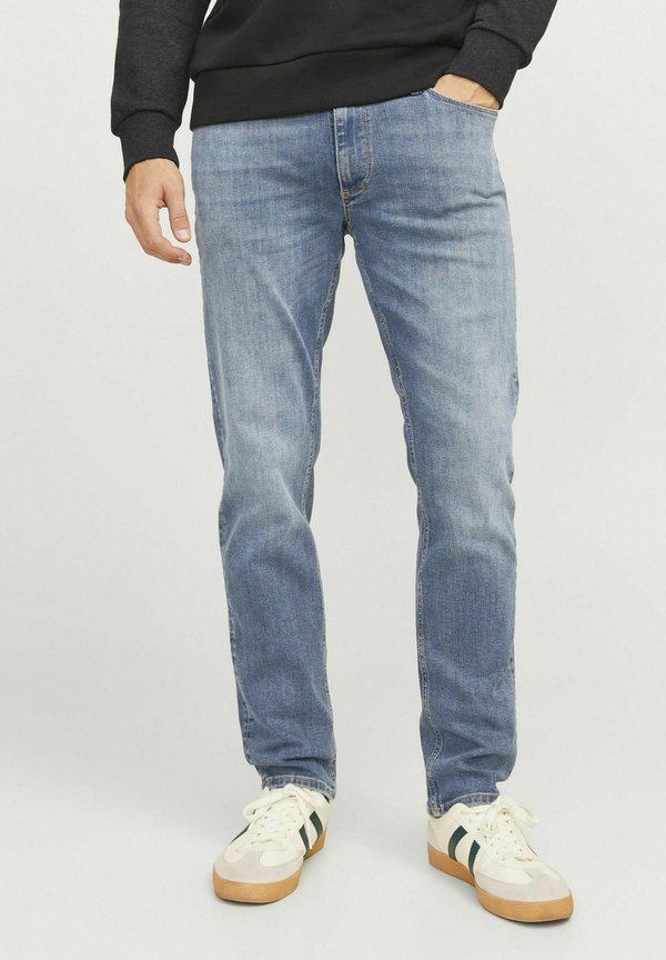 Jack & Jones Regular fit JJICLARK JJEVAN JOS 798 LID NOOS - Straight leg jeans - blue denim