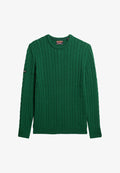 Superdry & Co CLASSIC CABLE CREW - Jumper - forest green