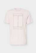 Nike Performance COURT TEE HERITAGE - Print T-shirt - silt red