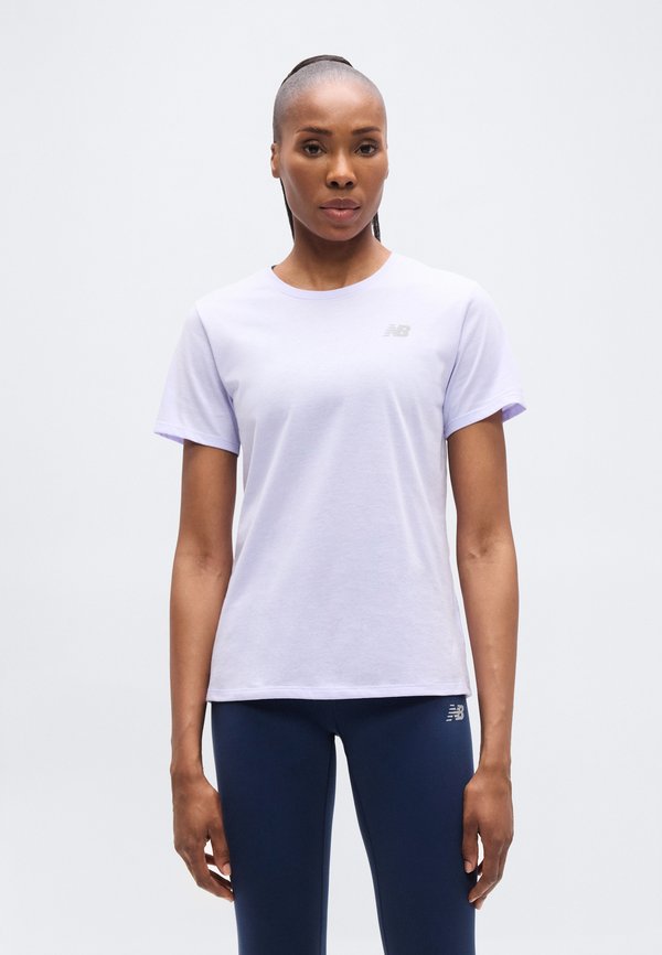 New Balance SPORT ESSENTIALS HEATHERTECH T-SHIRT - Sports T-shirt - daybreak