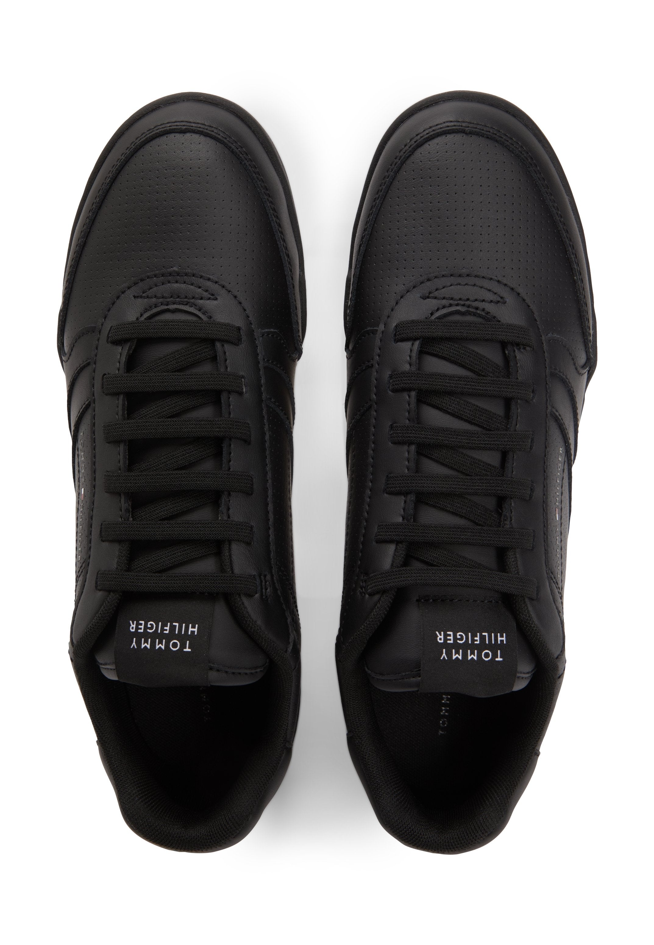 CONTRAST HEEL TRAINERS WITH LEATHER Media 4