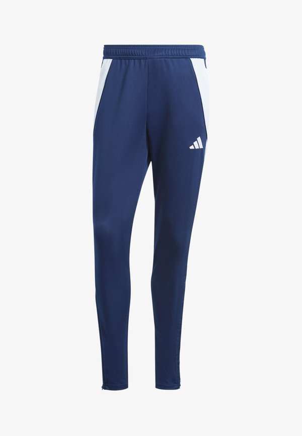 adidas Performance TIRO24 TRAINING PANT REGULAR - Tracksuit bottoms - team navy blue white