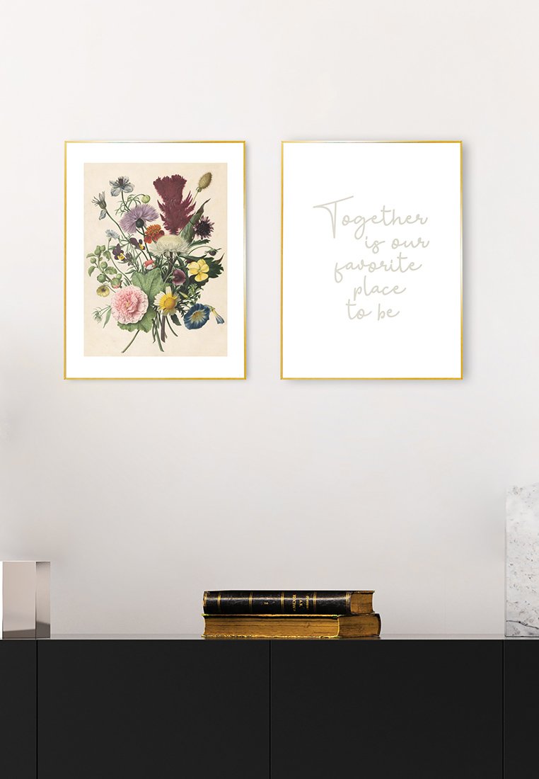 Orange Wallz FAVOURITE FLOWERS 2 PACK