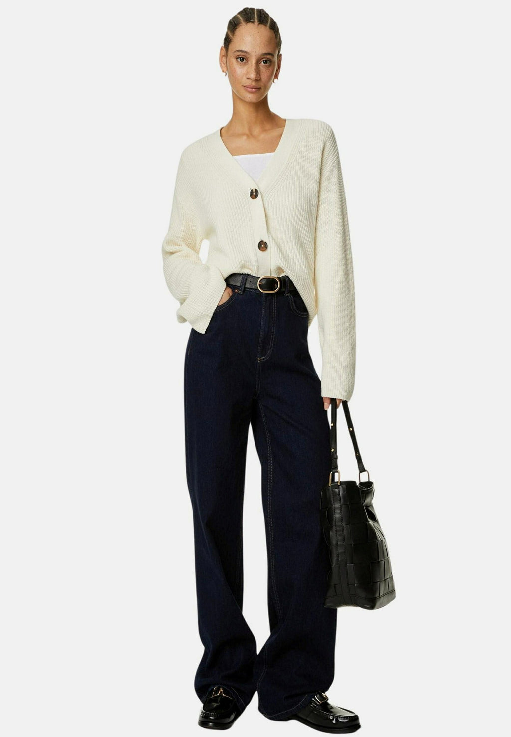 Marks & Spencer V-NECK - KNITTED