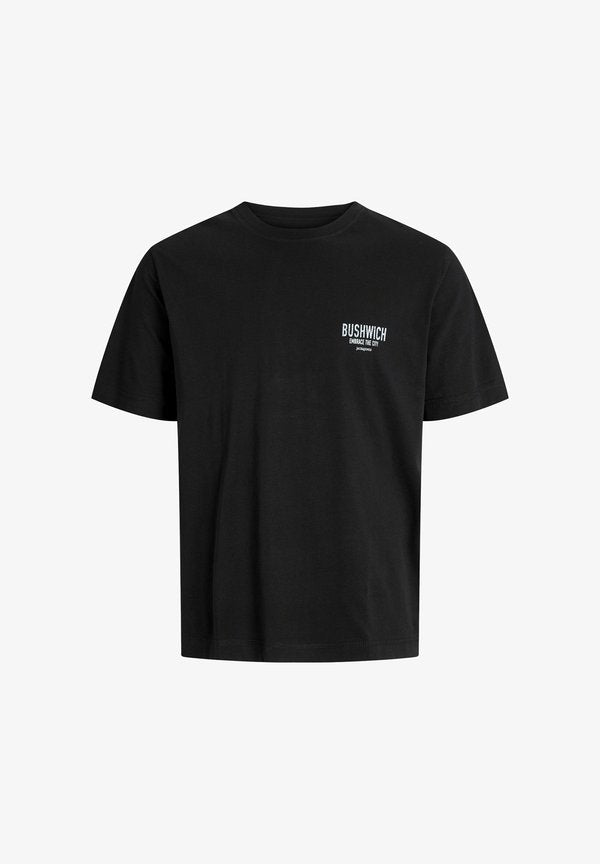 Jack & Jones T- - Print T-shirt - black