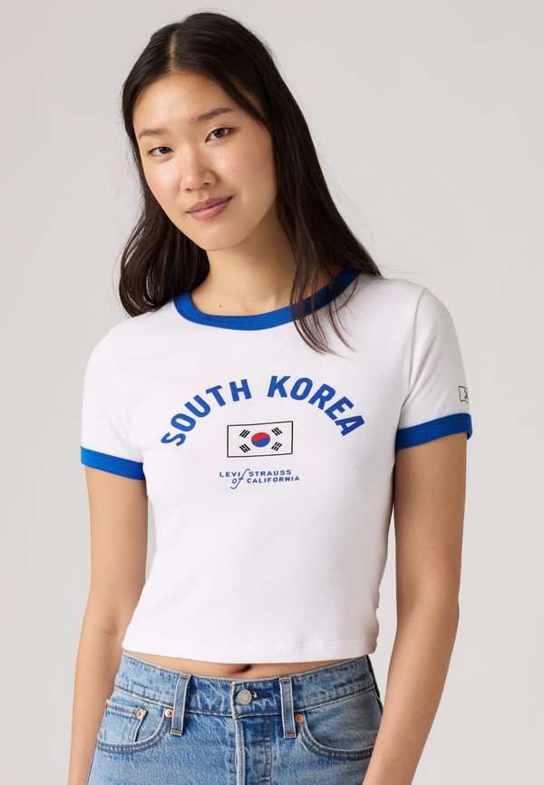Levi's® FOOTBALL RINGER - Print T-shirt - multi color