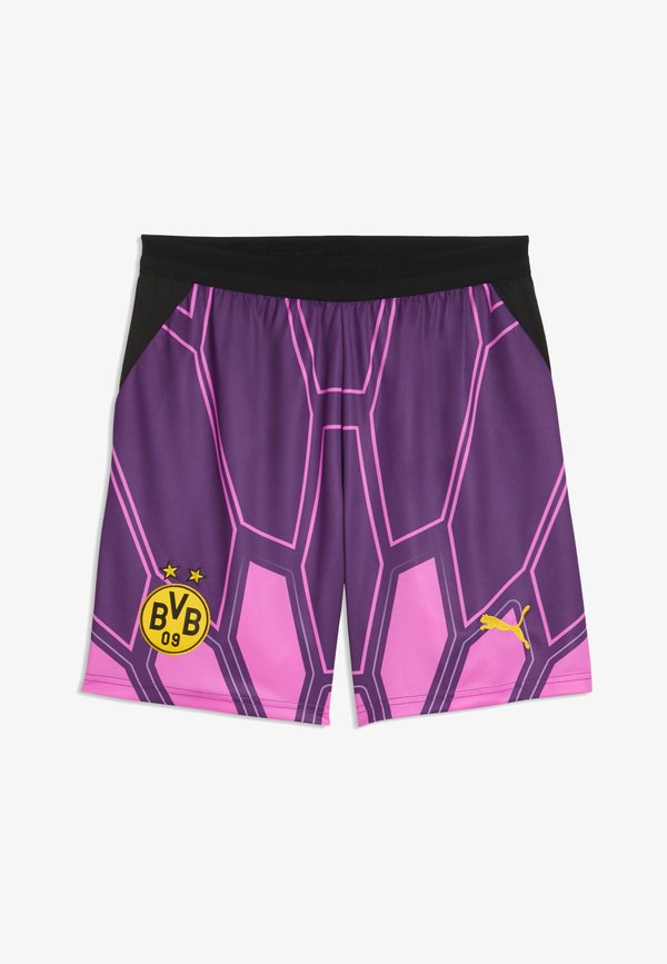 Puma BORUSSIA DORTMUND 26/27 TORWARTSHORTS - Sports shorts - purple pop-pink pixel