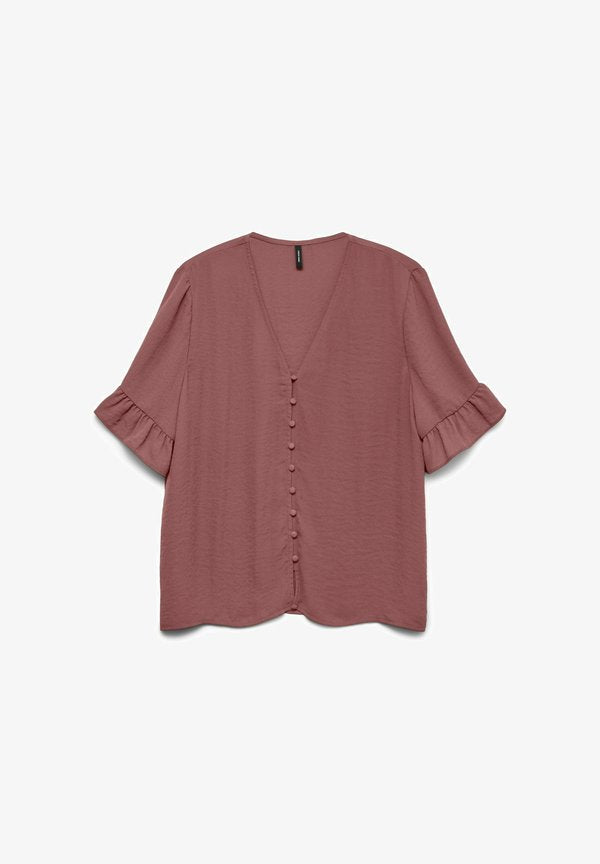 Vero Moda Curve VMCINGRID - Blouse - rose brown