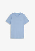 TOM TAILOR GARMENT DYE T-SHIRT - Basic T-shirt - pale blue