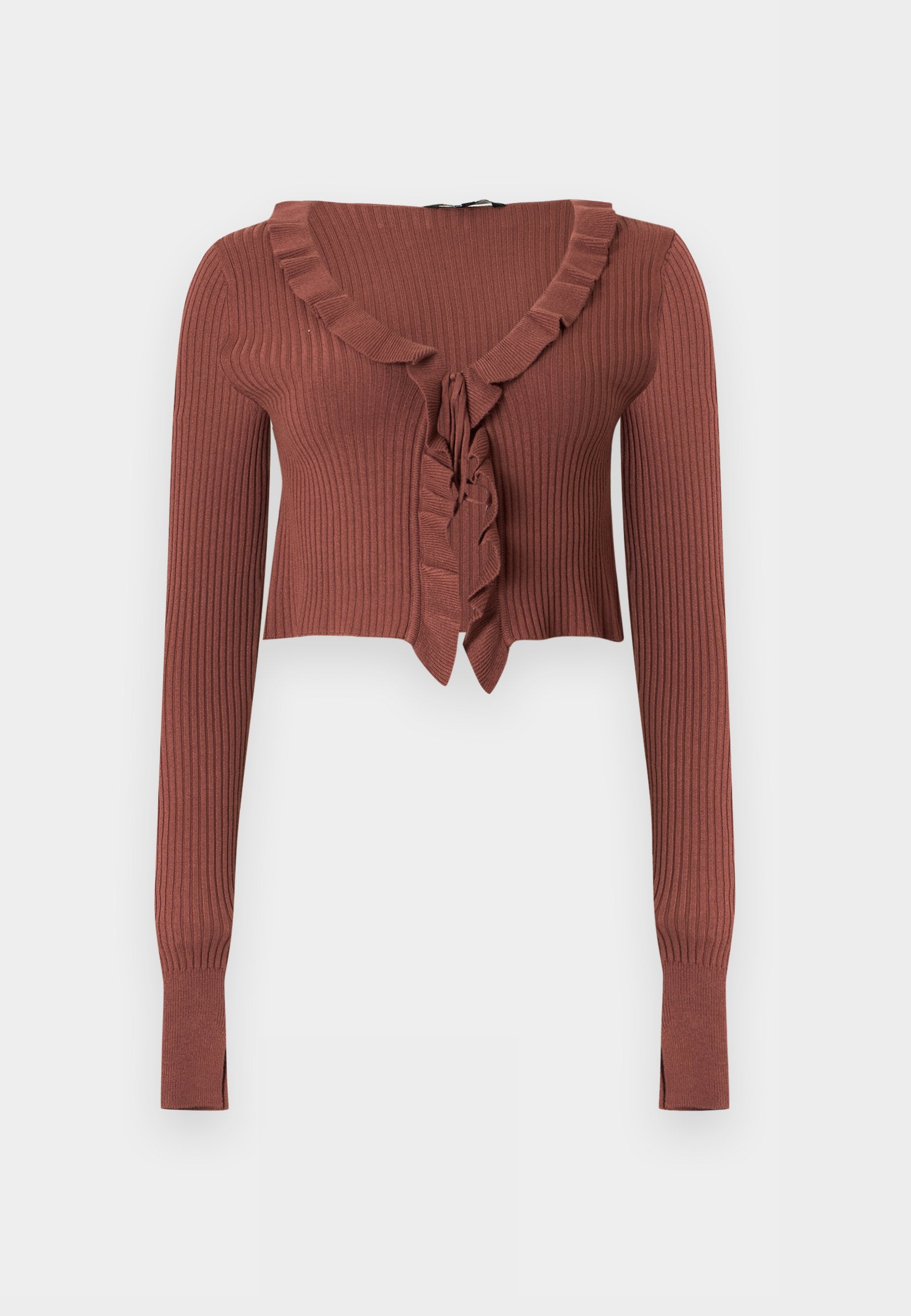 ONLY ONLMILA SHORT RUFFLE CARDIGAN