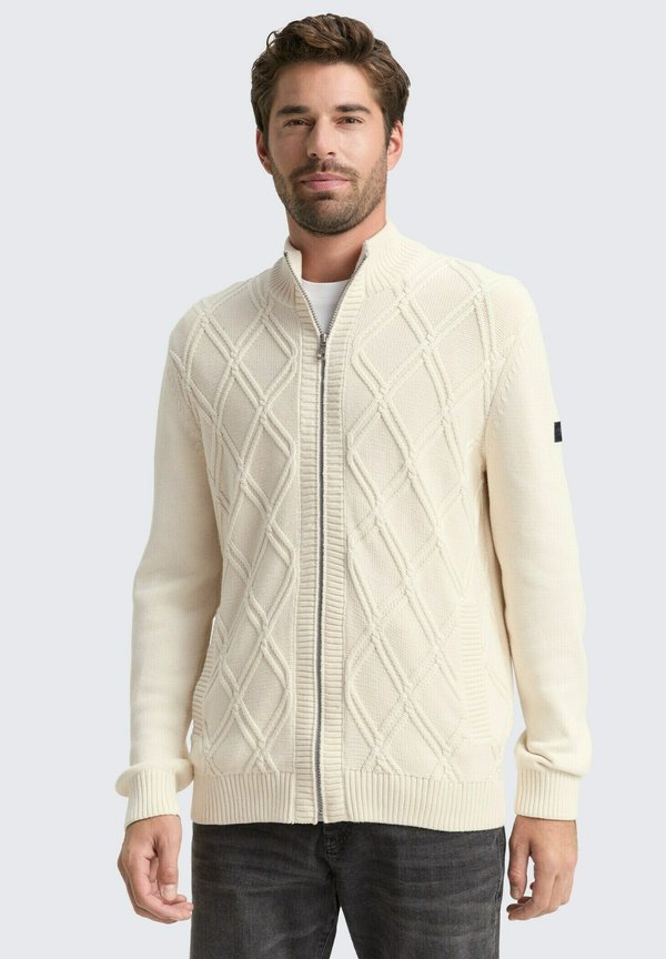 TOM TAILOR Cardigan - gardenia white