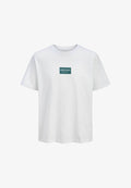 Jack & Jones T- - Print T-shirt - bright white
