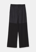 Victoria Beckham WAISTBAND DETAIL STRAIGHT LEG TROUSER