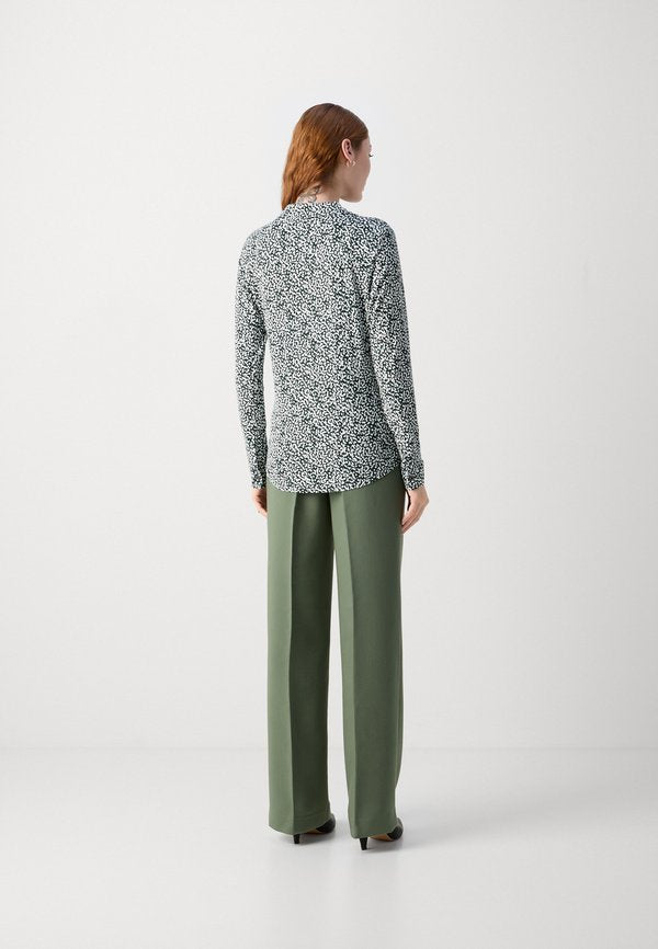 Marc O'Polo BLOUSE LONG SLEEVE COLLAR BUTTON PLACKET