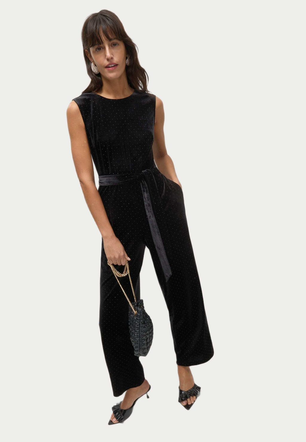 Marks & Spencer EMBELLISHED TIE FRONT SLEEVELESS