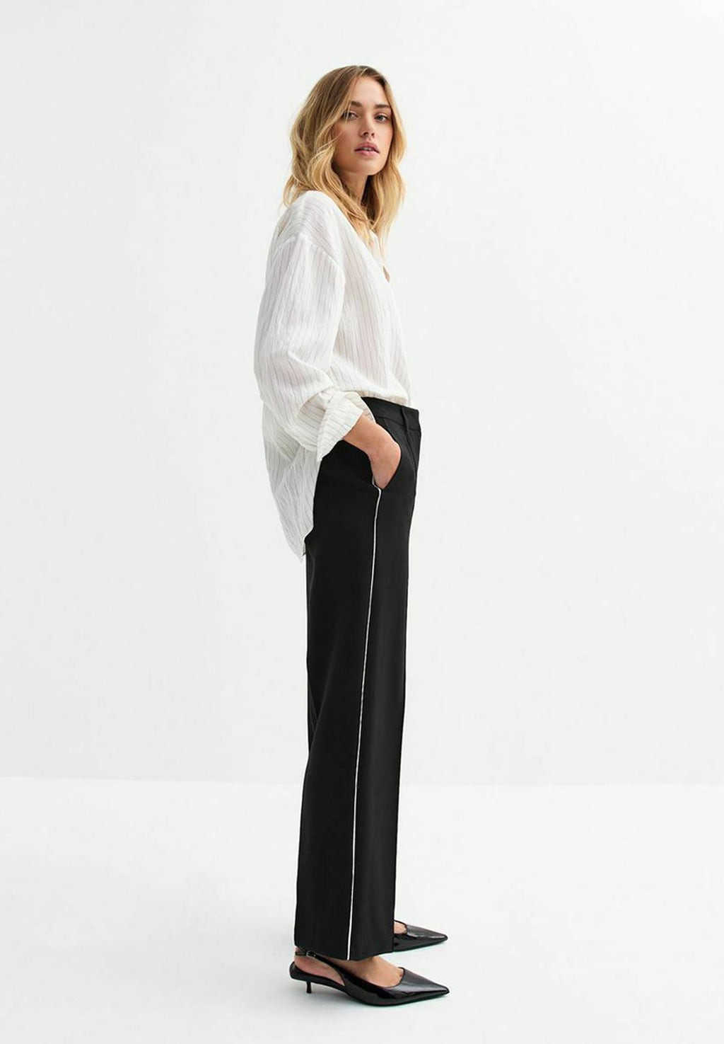 New Look TAILORED CONTRAST PIPING