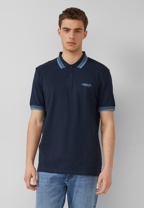 s.Oliver POLO-SHIRT - Polo shirt - navy