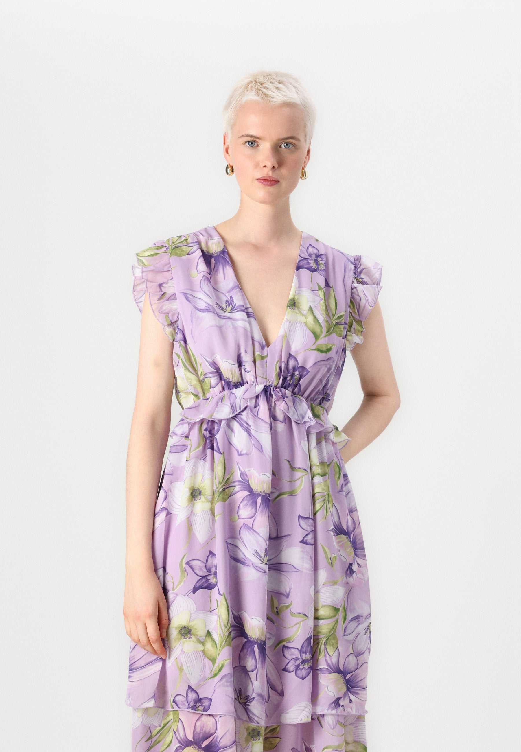 VILA VIALICE FRILL ANKLE DRESS