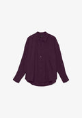 Vero Moda VMMELANEY QUEENY LS SHIRT WVN NOOS - Button-down blouse - winetasting