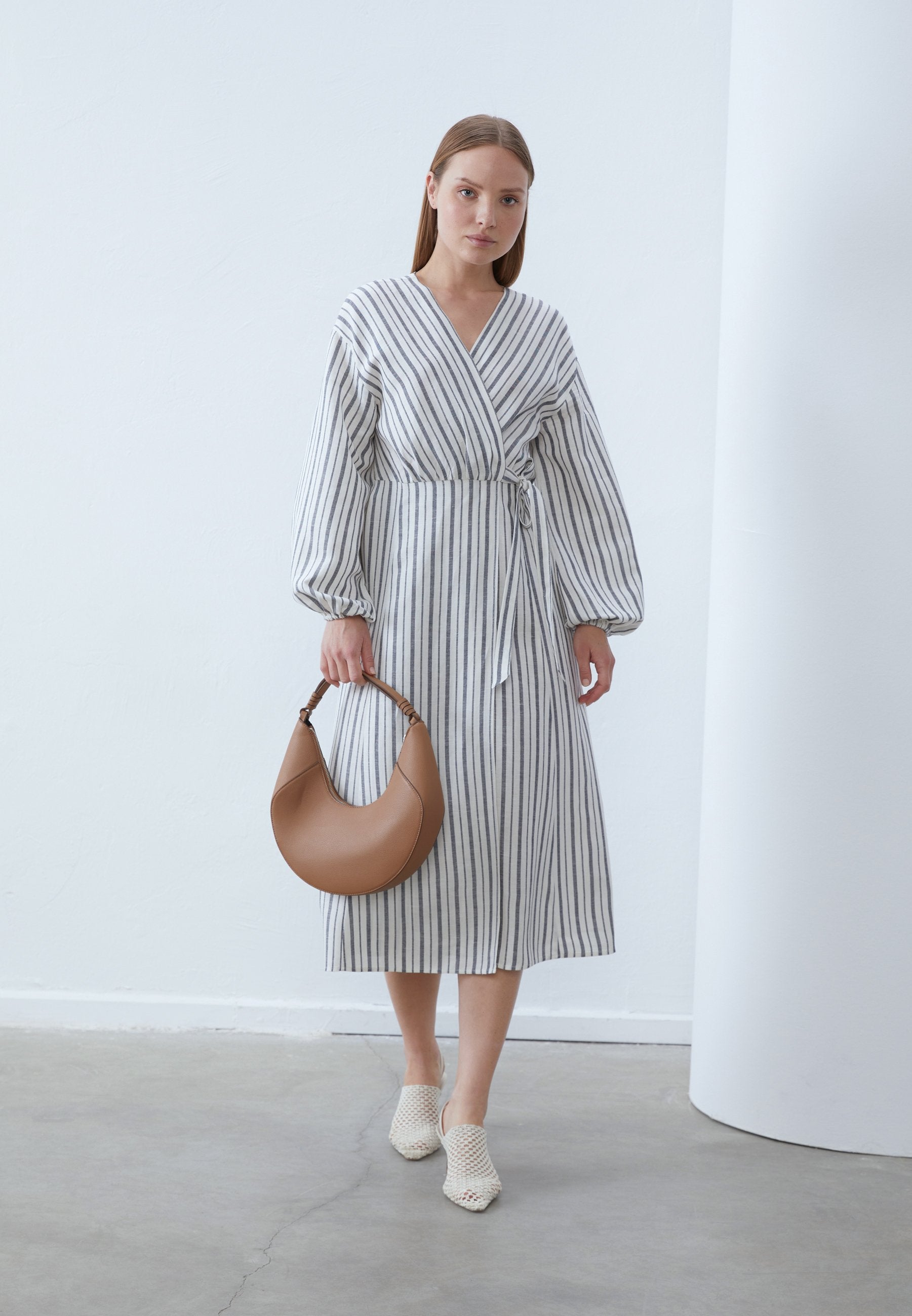Anna Field LINEN BLEND DRESS