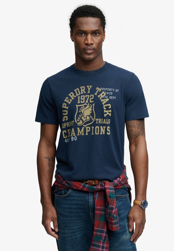 Superdry & Co SUPERDRY T-SHIRT.. - Print T-shirt - dark navy
