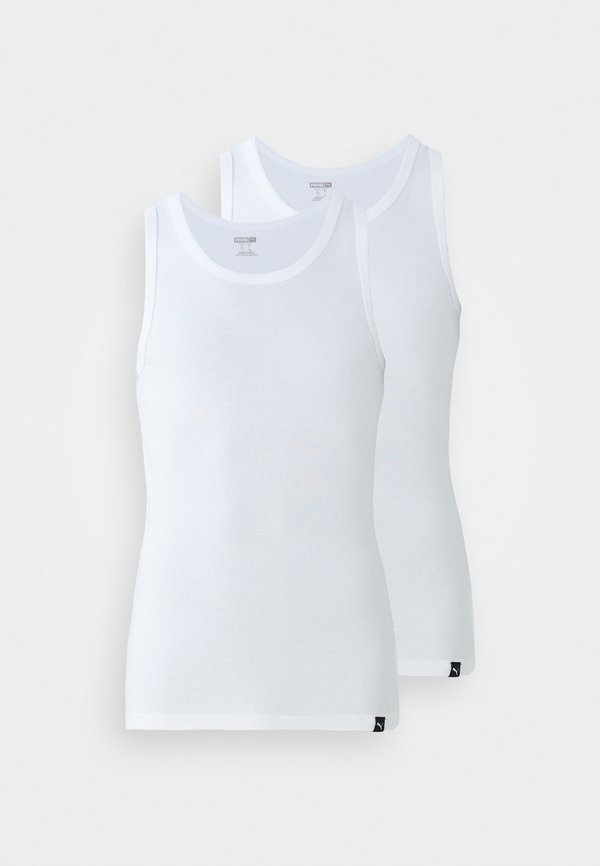 Puma EVERYDAY TANK 2 PACK - Undershirt - white