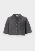 NMOREGON CROP DENIM SHIRT Media 1