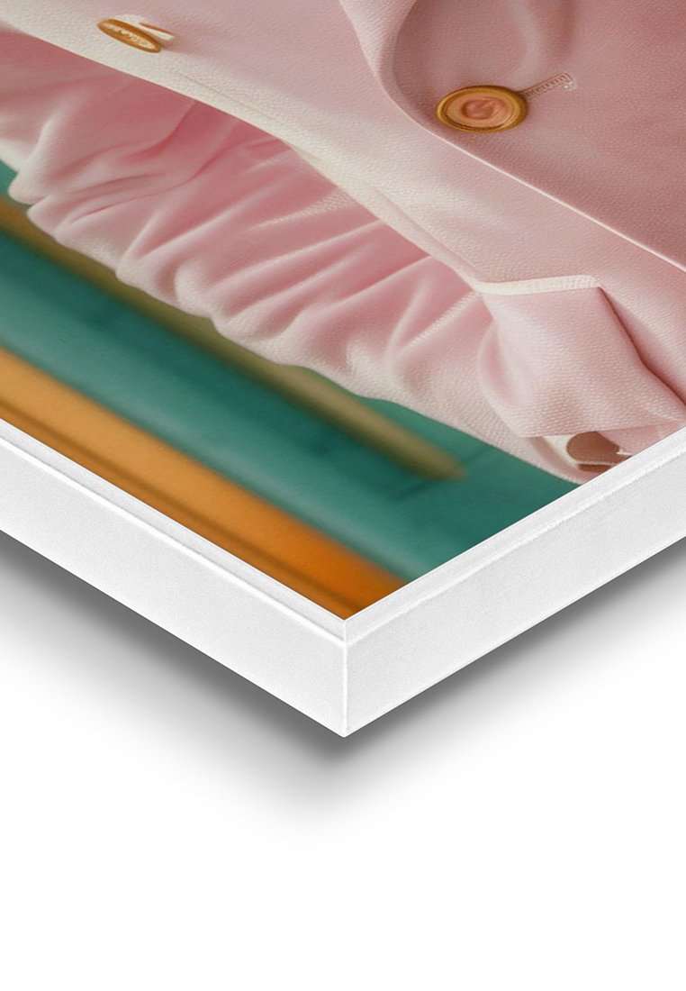 Orange Wallz PASTEL LEOPARD