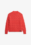 Superdry & Co POINTELLE - Jumper - charred orange
