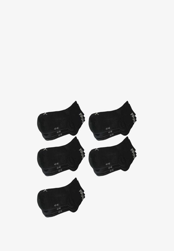 Puma QUARTER UNISEX 15 PACK - Socks - black