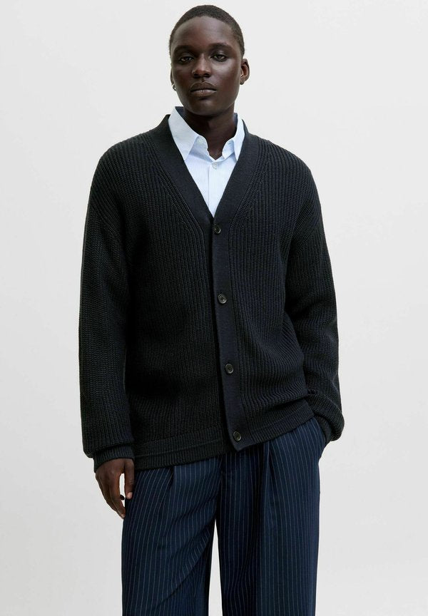 Jack & Jones Knitted Plain Knitted - Cardigan - sky captain