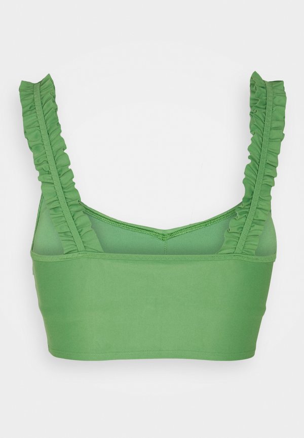 aerie LONGLINE SCOOP RUFFLE