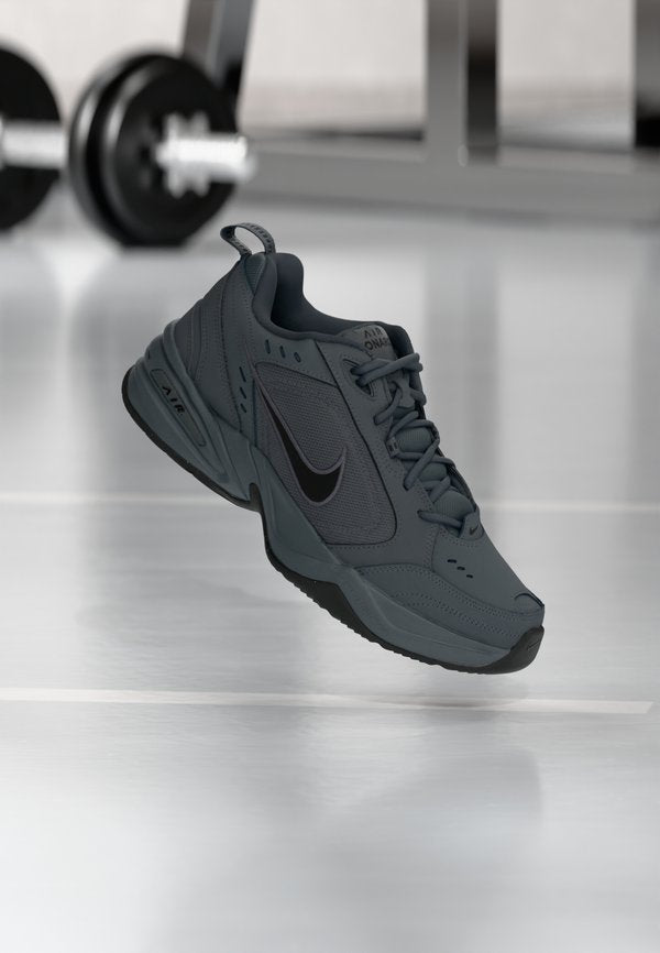 Nike Performance AIR MONARCH IV - Training shoe - dark grey/black