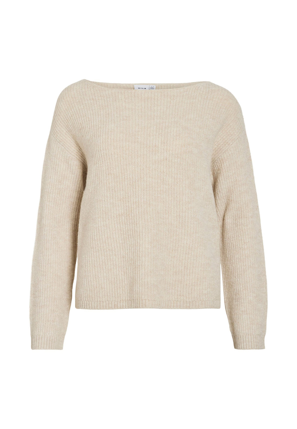 VILA Knitted VIVERIETY Boatneck