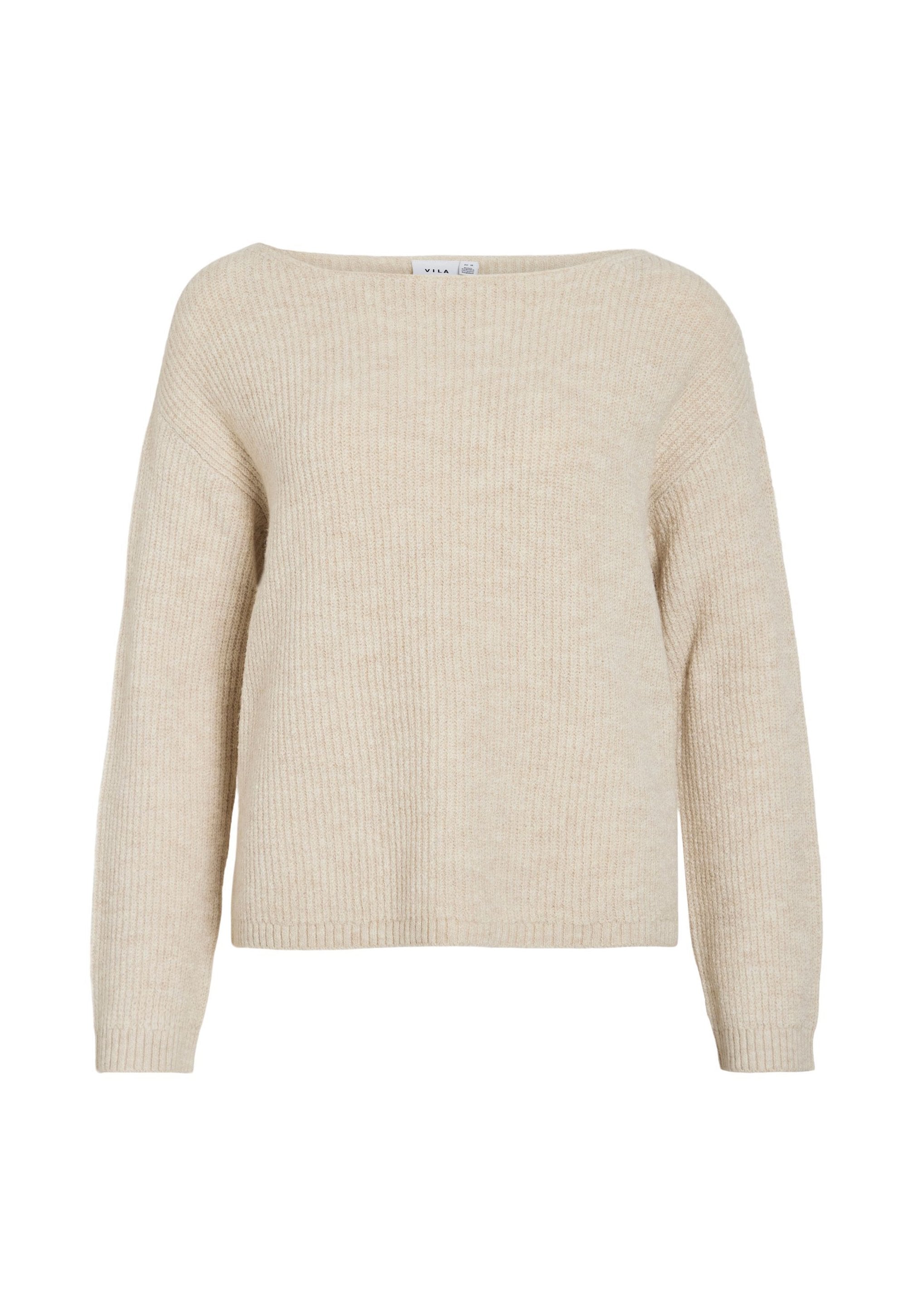 VILA Knitted VIVERIETY Boatneck