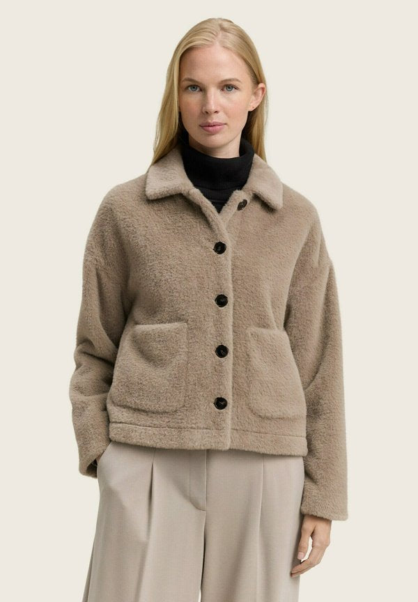 TOM TAILOR Winter jacket - soft taupe grey